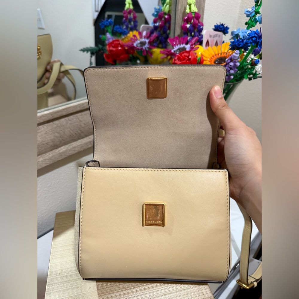NWT Tory Burch Juliette Leather Suede Crossbody - Picture 5 of 6